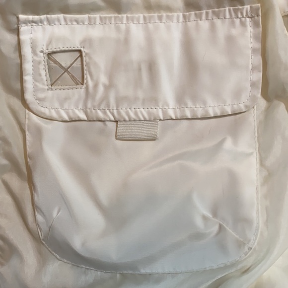 Anne Klein Vintage White Hooded Down Jacket SP XC Host Pick 9/21! - Picture 6 of 9